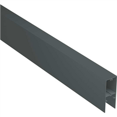 Sliding gate aluminium bottom rail 6100MM LONG