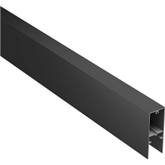 Sliding gate aluminium bottom rail 6100MM LONG