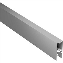 Sliding gate aluminium bottom rail 6100MM LONG