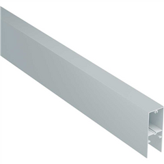 Sliding gate aluminium bottom rail 6100MM LONG