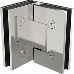 90 Degrees Frameless Shower Door hinge - Chrome