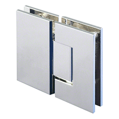 Chrome - Frameless Glass Corner Shower Screen  - 2000mm high, 10mm Toughened Glass