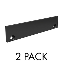 Drainlab - End Plate - 20mmH - Black - 2 PK