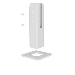 Insulated Pool fence spigot,. Choice of colours and fixing type, NO EARTHING REQUIRED.