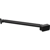 Purity Showerscreens adjustable arm bracket SMALL ARM BRACKET - Matt Black