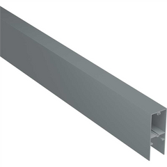 Sliding gate aluminium bottom rail 6100MM LONG