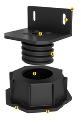 DECK JACKS, Decking Jacks, Height adjustable, Sub floor framing system