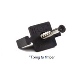 Hideaway and Universal Fastener CONNECTOR CLIP FOR TIMBER SUBSTRATE,