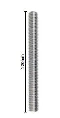 120mm threaded rod M12 thread - SS304 - Image 2