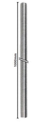 Square Core drill pool spigot DOUBLE FRICTION, 2205 Stainless Steel - Image 5
