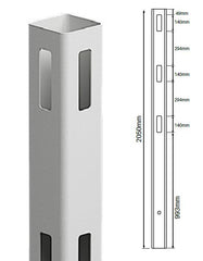 127MM X 127MM 90 Degrees post - 3 Rail Hampton Fencing Post, - Image 1