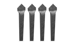 Zeus steel pickets - 4 pack 2100MM LONG