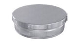 MOD50 flat end cap SS316 for stainless steel 50mm diameter posts