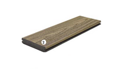 Trex Groove Board, Composite deck board, 95% recycled. 25 year warranty - Image 2