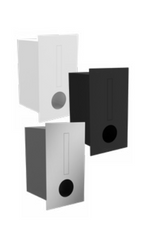 POSTA fence mount letterbox White, Black powder coat or SS316 finishes - Image 1