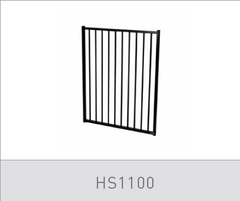 Homesafe Flat Top Aluminium Pool Gate - 970 x 1200mm DUNE