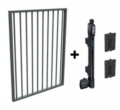 Pool Safe Gate Kit - Pool Gate Package - with optional latch post (2.1m) to concrete inground - Image 3