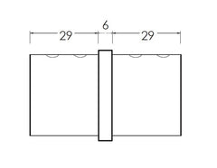SUMMIT 38mm DIA JOINER 316 STAINLESS STEEL