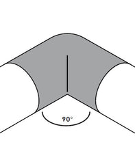 MOD 50 - ROUND RADIUS90 Degrees JOINER 316 STAINLESS STEEL