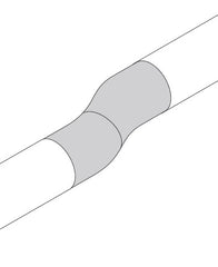 MOD 50 - ROUND ADJUSTABLE BEND JOINER 316 STAINLESS STEEL