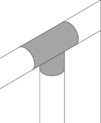 MOD 50 - ROUND T JOINER 316 STAINLESS STEEL