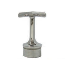 MOD 50 - ROUND 316 STAINLESS STEEL RAIL SUPPORT FIXED CURVED 135 Degrees SADDLE