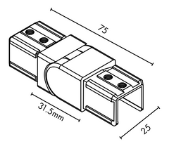 NANORAIL SWIVEL VERTICAL JOINER