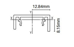 Alumawood Timber Look Concealed fixing cover 5800MM LONG