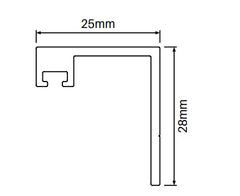 Gate stop 4200MM LONG