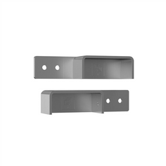 Offset Aluminium Handrail Bracket - Suits 75x30mm Rectangular Handrail