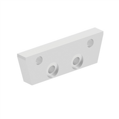 VISOR Balustrade - Aluminium 63x20mm Wall/Post Bracket