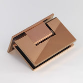 FORGE Rose Gold / Copper Shower Screen Hinge, Glass to Wall L-SHAPE 90 Degrees 10mm glass - Rose Gold