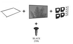 PREMIUM Perforated Pool Fence Kit -With Brackets - 1200mm High x 2147mm Wide - Image 2