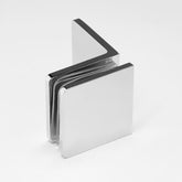 MICRO BRACKET GLASS TO WALL MECHANICAL FIXING 90 Degrees - Chrome