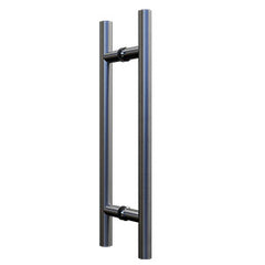 NORSK Double Pull Handle - BLACK or SATIN, 450mm long - Image 2