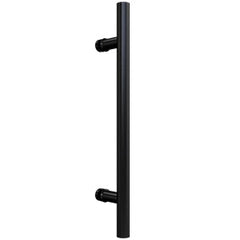 NORSK Single Pull Handle - BLACK or SATIN, 450mm long - Image 1