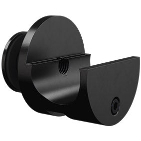 NORSK Glass Mount Rail Clamp - BLACK or SATIN - Image 1