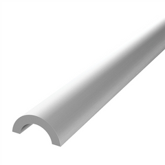 Frameless shower aluminium water bar, floor seal. Gold, White, Black, Chrome,