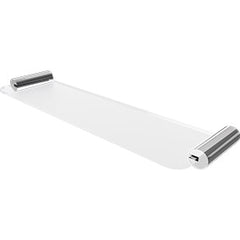 Pillar Shower Shelf, Stainless Steel, Choose Colour Brushed Gold, Black, Chrome, White