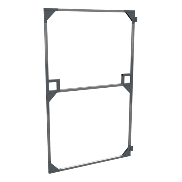 Gate Frame and Panel Frame, Galvanised Steel. Adjustable. - Image 1