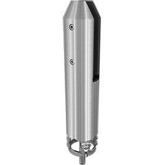 Rio Round Pool Fence Bolt Down Spigot, Stainless SS2205, core drill or base plate.