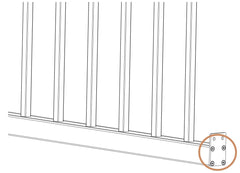 12g x 50mm Long - Countersunk Screws - Pack of 50 - Image 2
