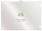 POLARIS GLASS HINGE PANELS - 12mm Glass Hinge Panel, Sydney Depots now open