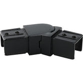 Summit Nanorail 25x21mm horizontal joiner adjustable - Black