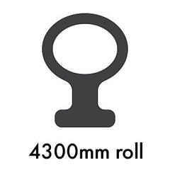 Gate stop rubber 4300MM LONG