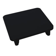 50x50mm post flat top plate POWDER COATED ALUMINIUM - Image 1