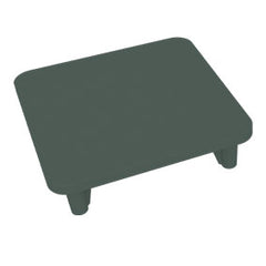 50x50mm post flat top plate POWDER COATED ALUMINIUM - Image 3