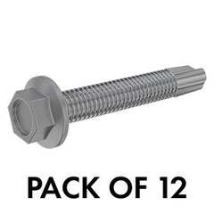 Hinge panel brace screws 12Gx40MM - 12 PACK