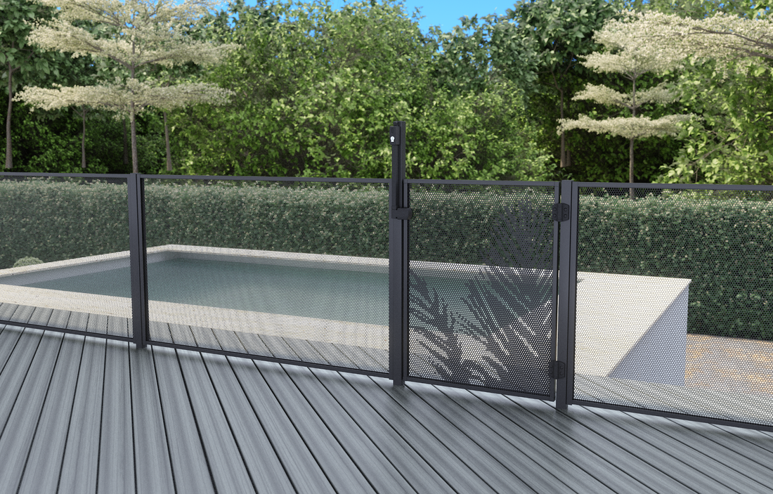 Why use Perforated Pool Fencing?