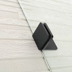 Fluted Glass Shower Screen Fixed Panel, Narrowreed Glass